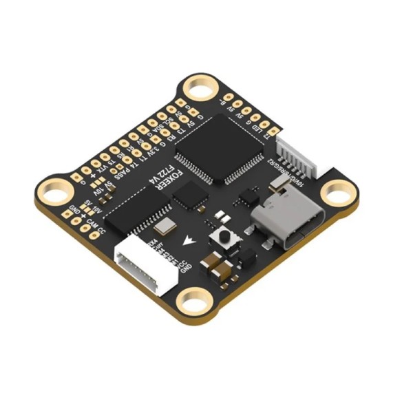 Foxeer F722 V4 MPU6000 FC 8S Dual BEC Barometer X8 Flight Controller 30.5X30.5mm 4mm 8S LIPO for FPV Freestyle Drones DIY Parts